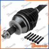 Demi-Arbre de Transmission MTM gauche pour VW | NPW-VW-191, 6C0407271E